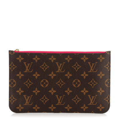 Louis Vuitton Monogram Neverfull MM GM Pochette Cherry 1 of 8