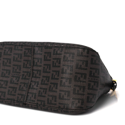 Fendi Zucchino Spalmati Forever Mini Mama Baguette Moro Black 7 of 8
