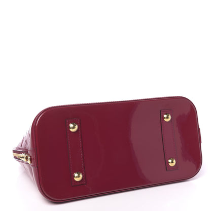 Louis Vuitton Vernis Alma PM Magenta 4 of 9