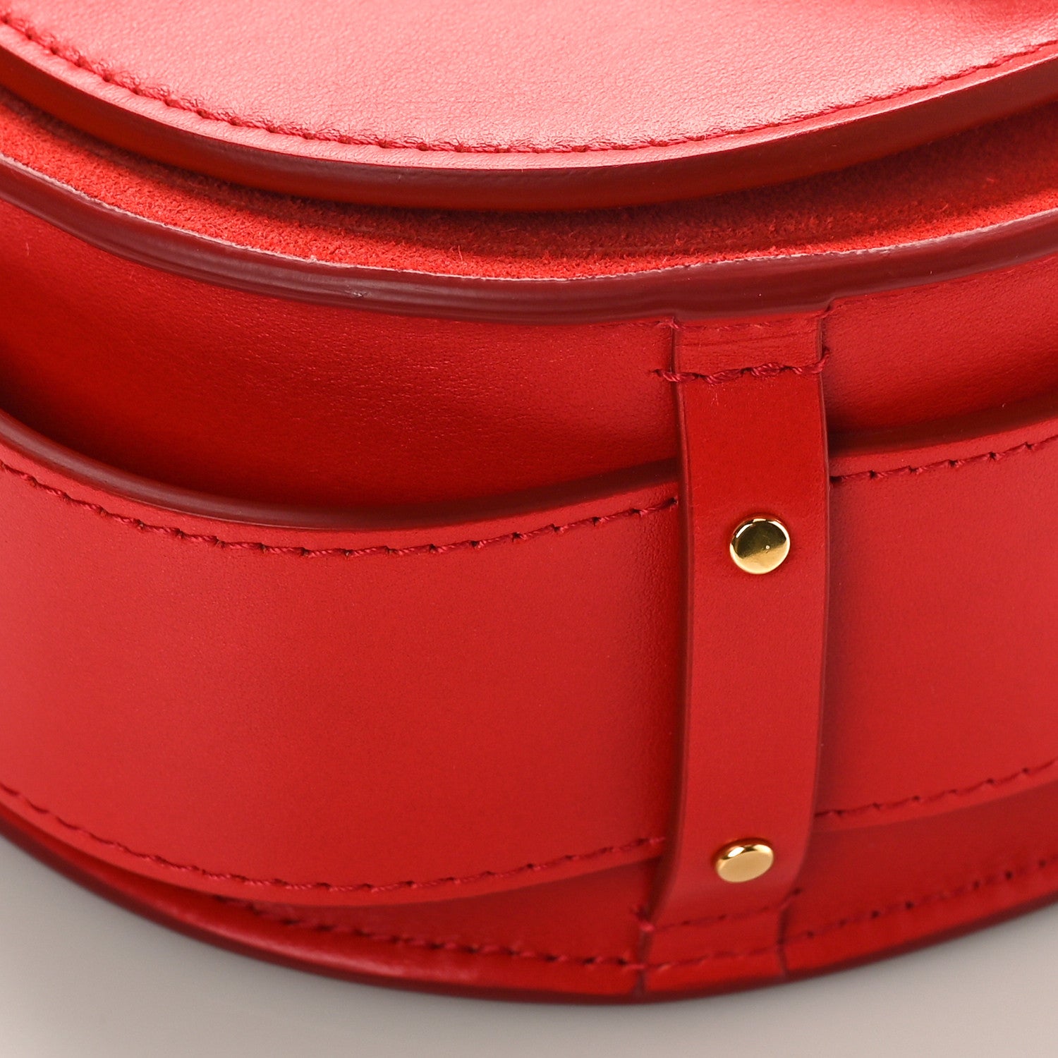 Chloe Calfskin Small Tess Bag Gipsy Red 6 of 7