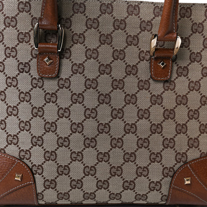 Gucci GG Monogram Tote Brown 8 of 13