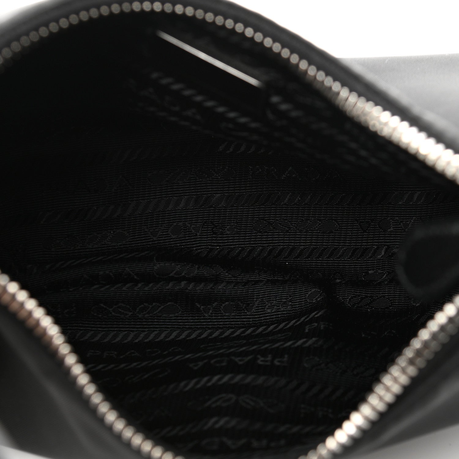 Prada Tessuto Nylon Saffiano Mini Re-Edition 2005 Bag Black 4 of 9