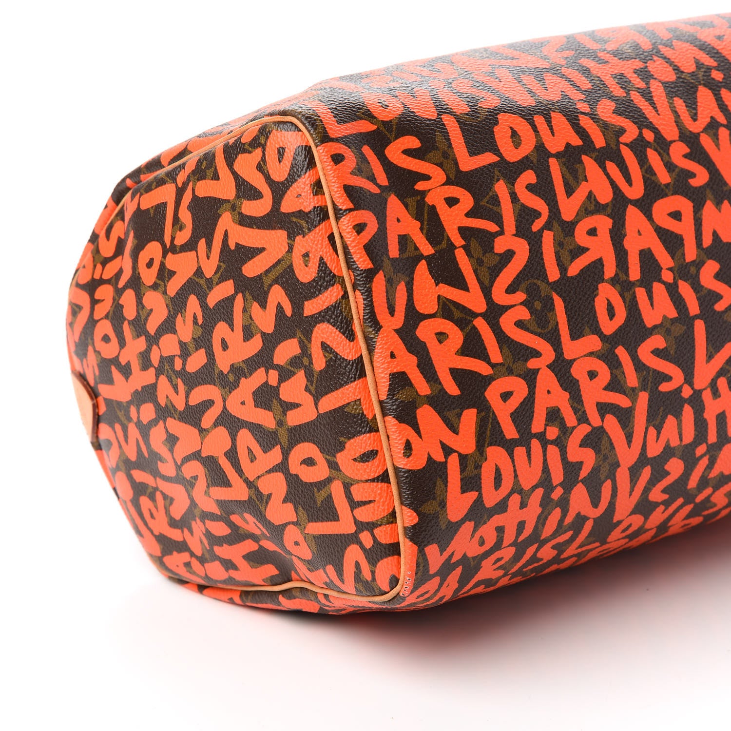 Louis Vuitton Monogram Graffiti Speedy 30 Orange 6 of 10