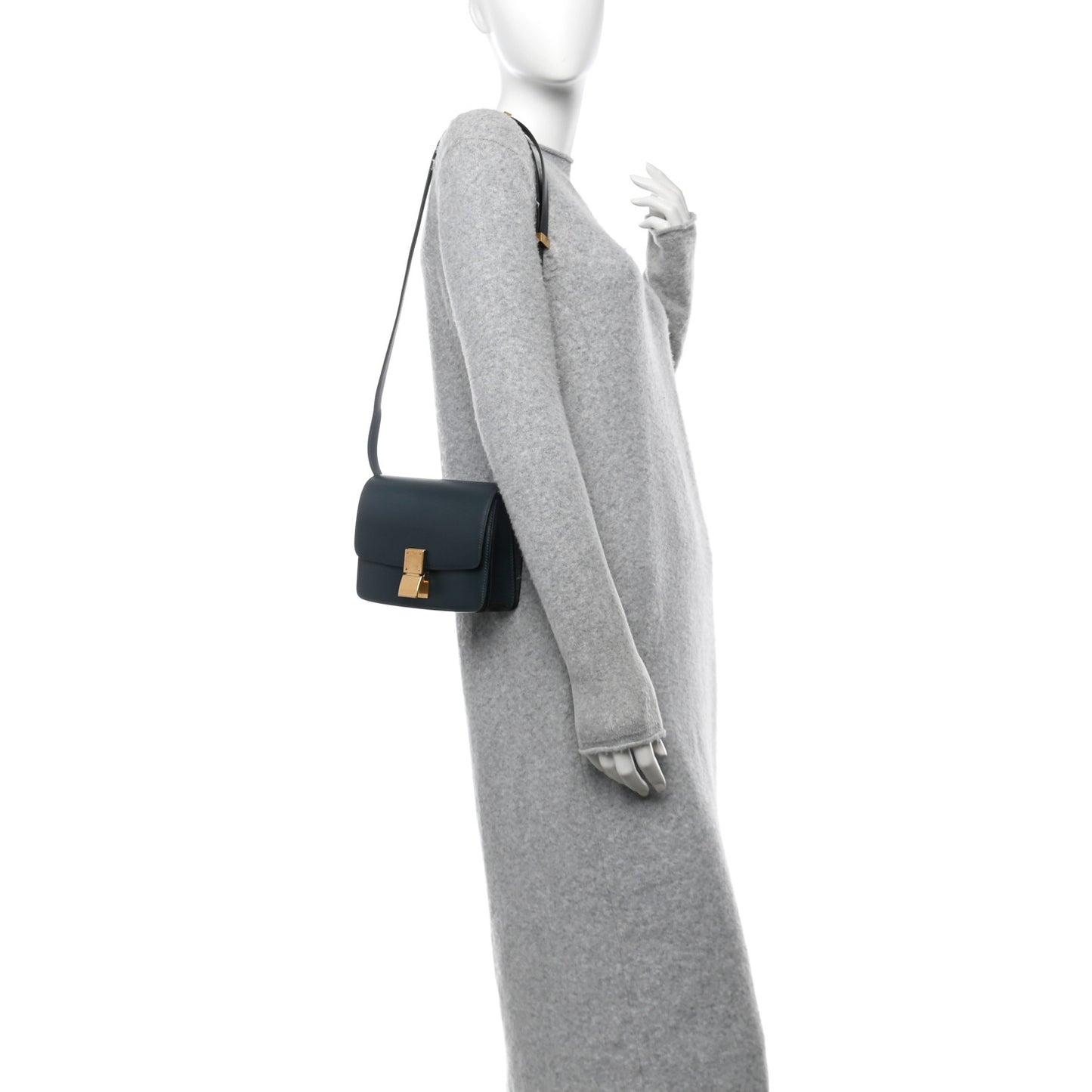 Box Calfskin Small Classic Box Flap Bag Amazone