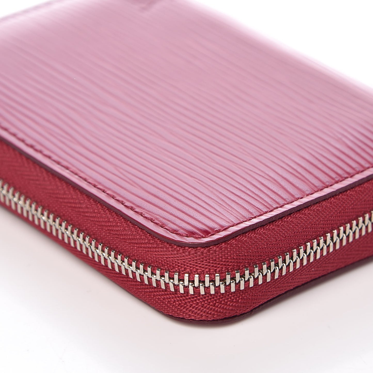 Epi Zippy Coin Purse Fuchsia