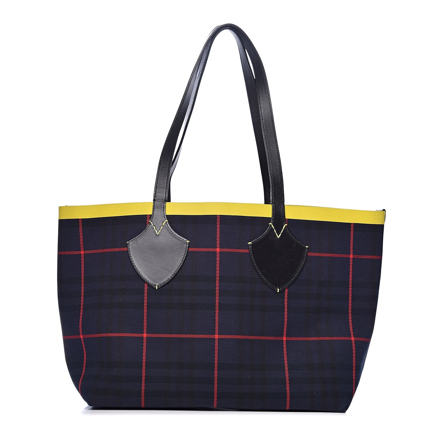 Vintage Check Medium The Giant Reversible Tote Blue