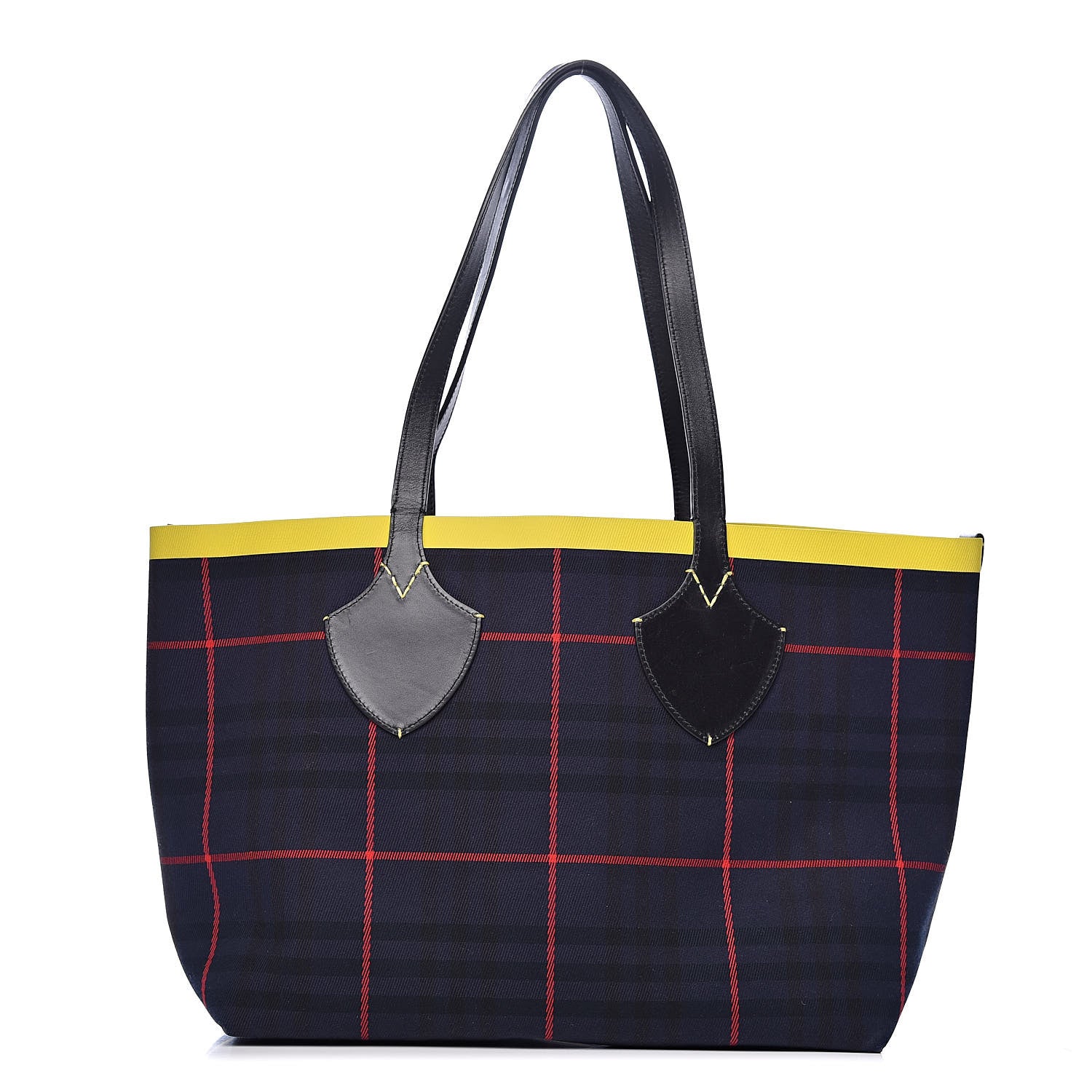 Burberry Vintage Check Medium The Giant Reversible Tote Blue 4 of 21