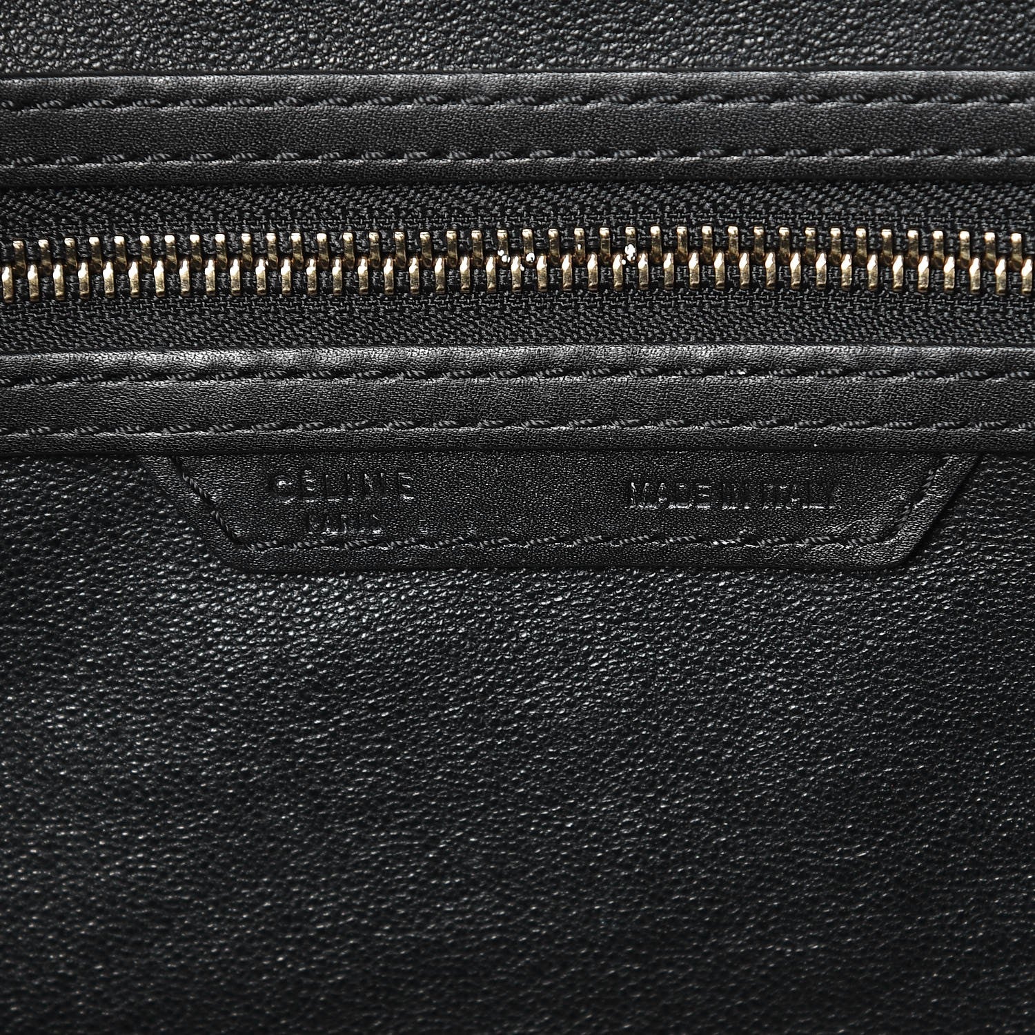 Celine Cobra Mini Luggage Black Navy Khaki 7 of 17