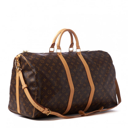 Louis Vuitton Monogram Keepall Bandouliere 55 2 of 9