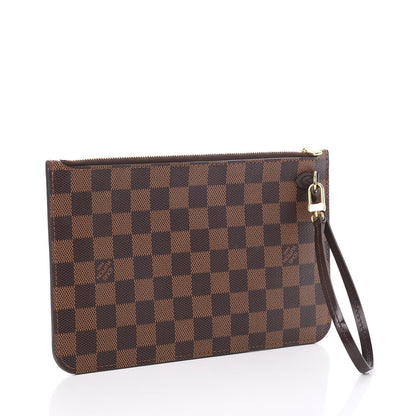 Louis Vuitton Damier Ebene Neverfull MM GM Pochette 3 of 8