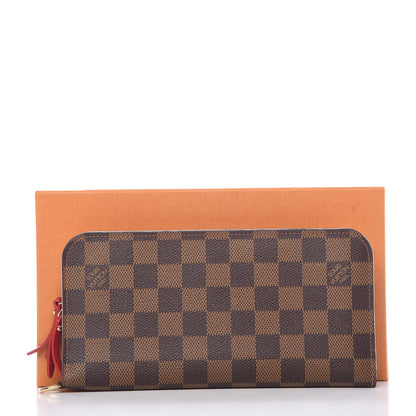 Louis Vuitton Damier Ebene Insolite Wallet Red 7 of 7