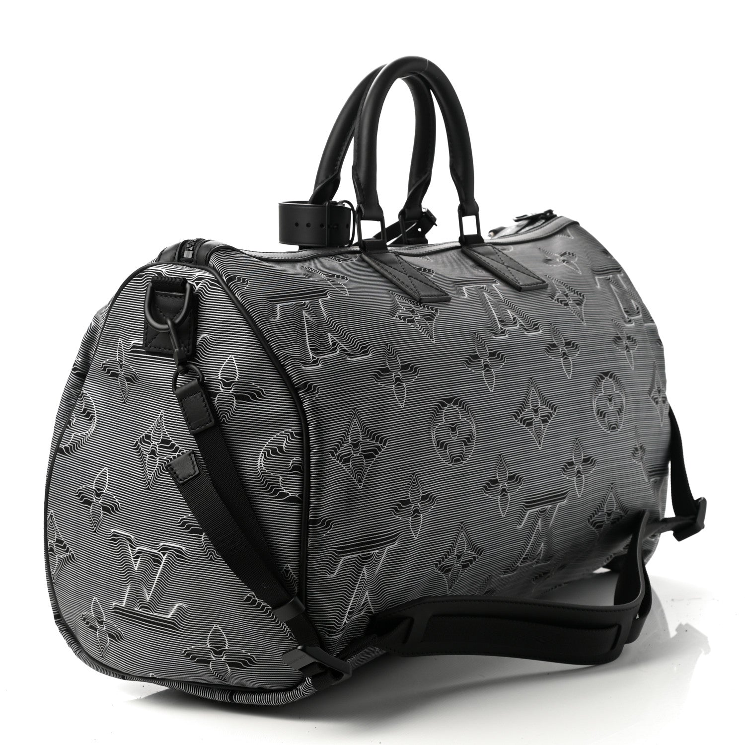 Louis Vuitton Monogram 2054 3D Reversible Keepall Bandouliere 50 Multicolor 5 of 16