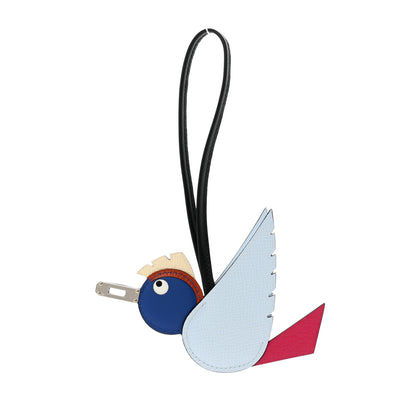 Hermes Epsom Swift Chevre Mysore Birdy Bag Charm Bleu Brume Rose Mexico Bleu Royal Cuivre Nata Black 1 of 5