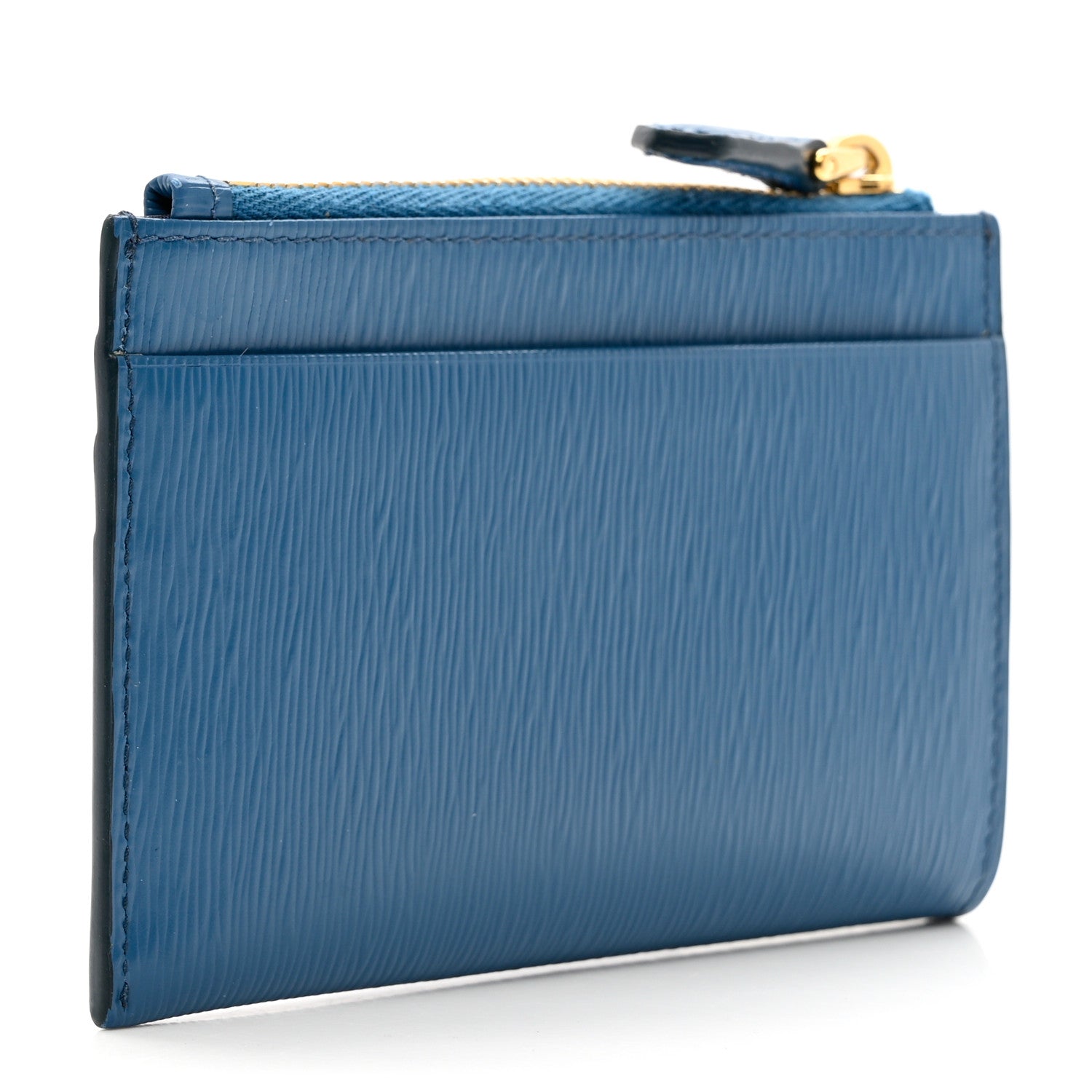 Prada Vitello Move Coin Case Card Holder Cobalto 3 of 7