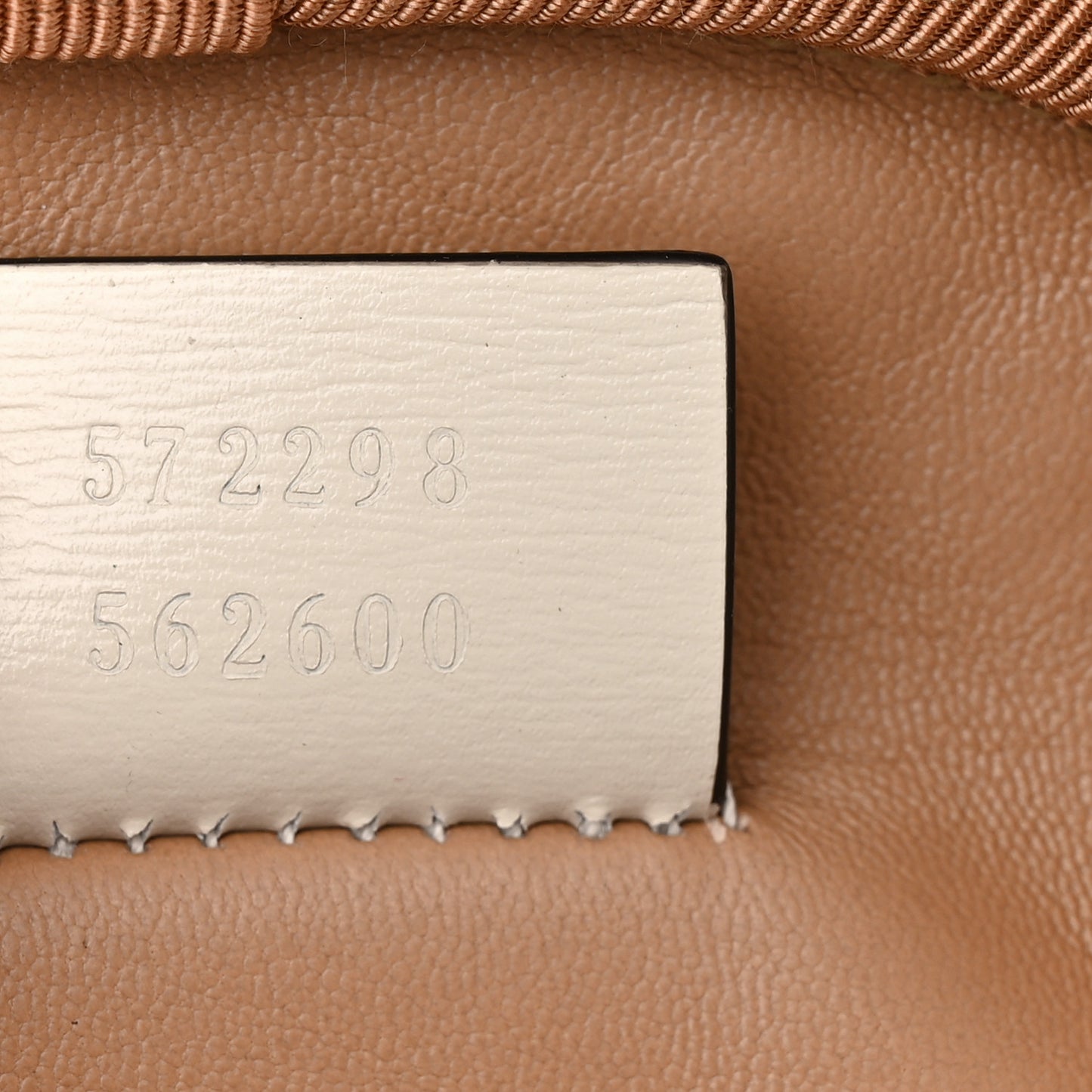 Calfskin Trapuntata Zumi Belt Bag Off White