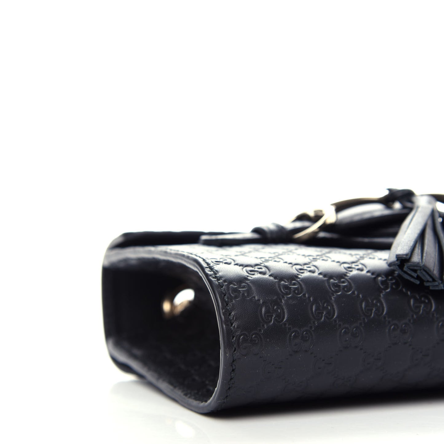 Microguccissima Mini Emily Shoulder Bag Black