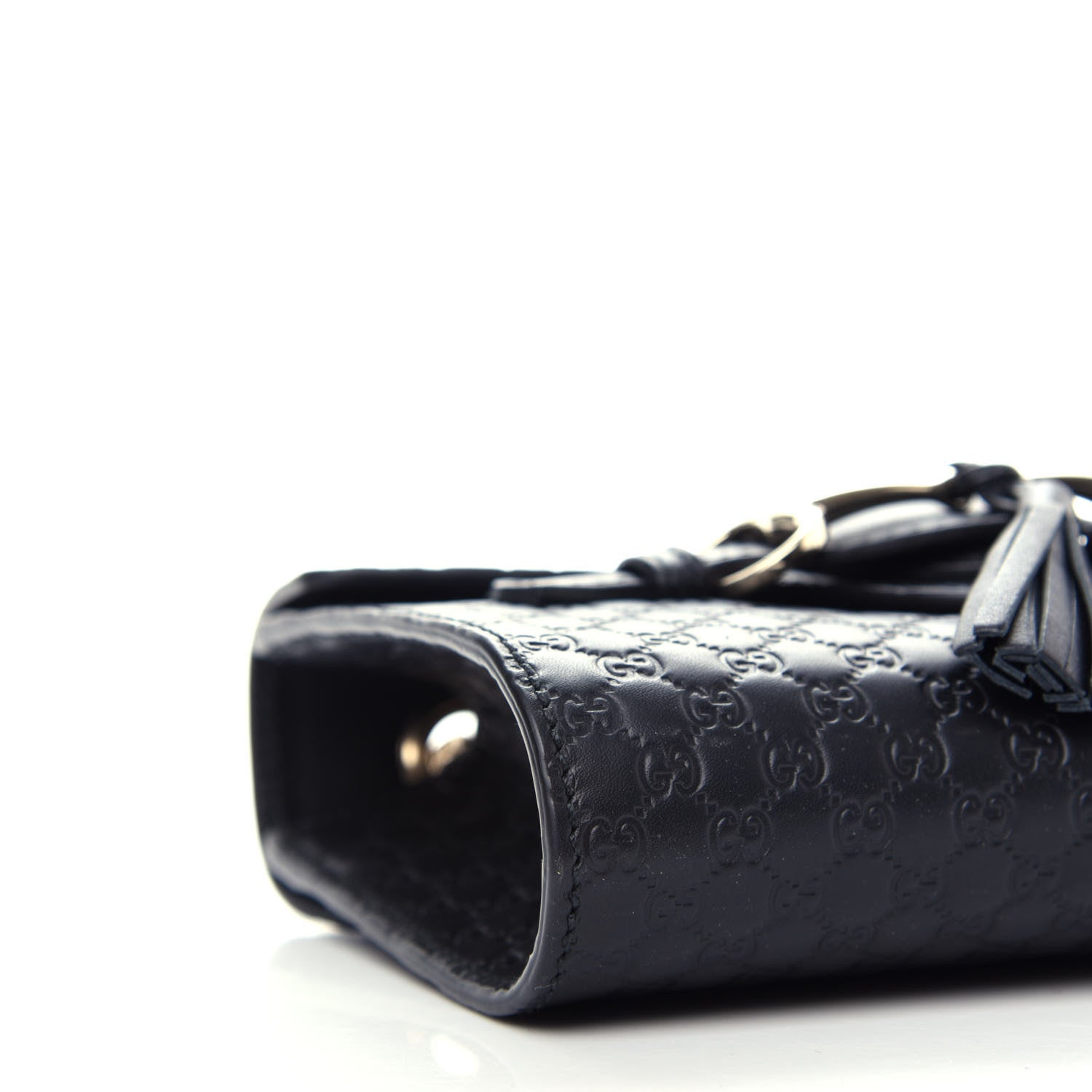 Gucci Microguccissima Mini Emily Shoulder Bag Black 8 of 10