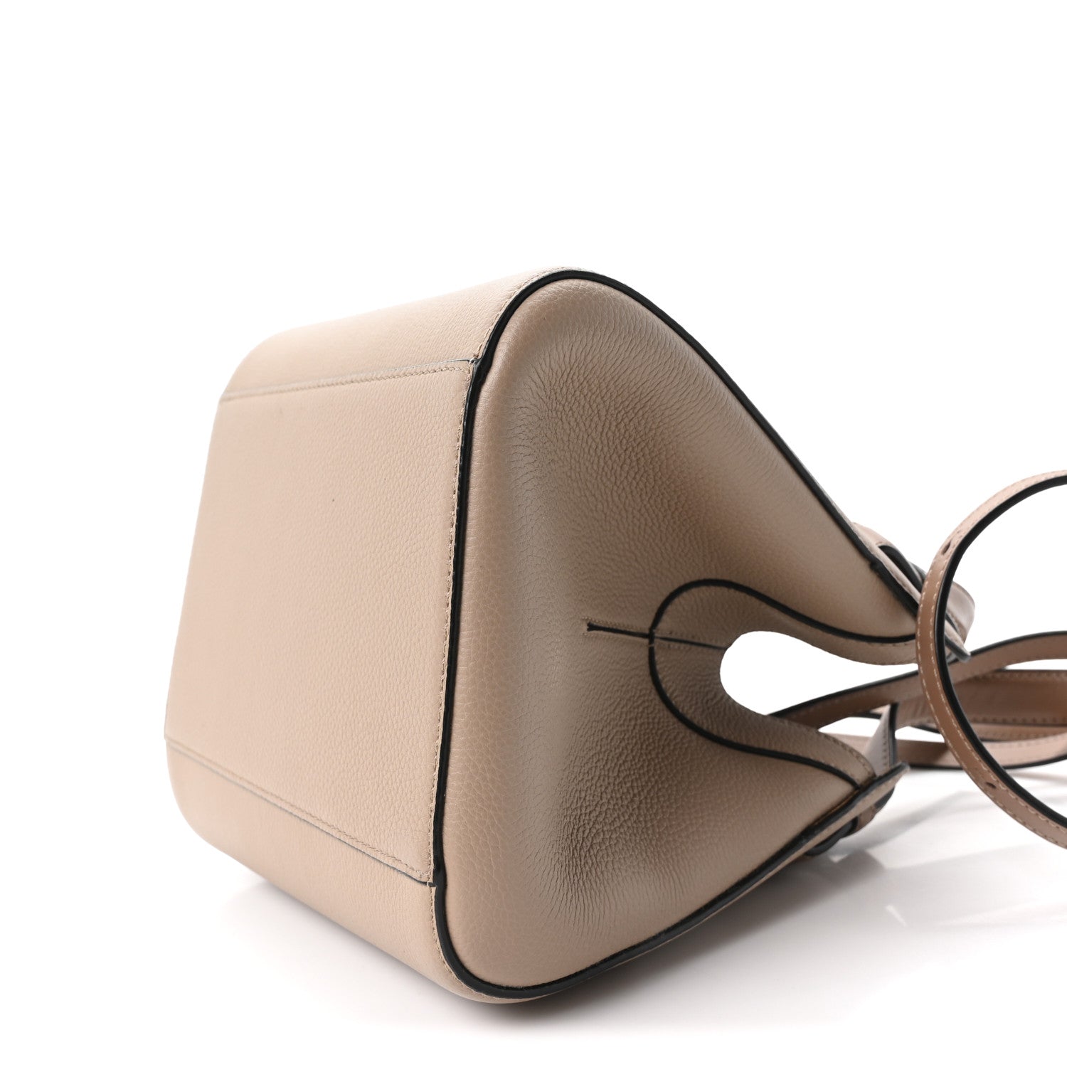 Loewe Soft Grained Calfskin Small Hammock Nugget Shoulder Bag Sand Mink 9 of 9