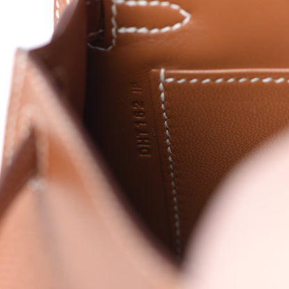 Hermes Epsom Mini Kelly Sellier 20 Gold 15 of 33