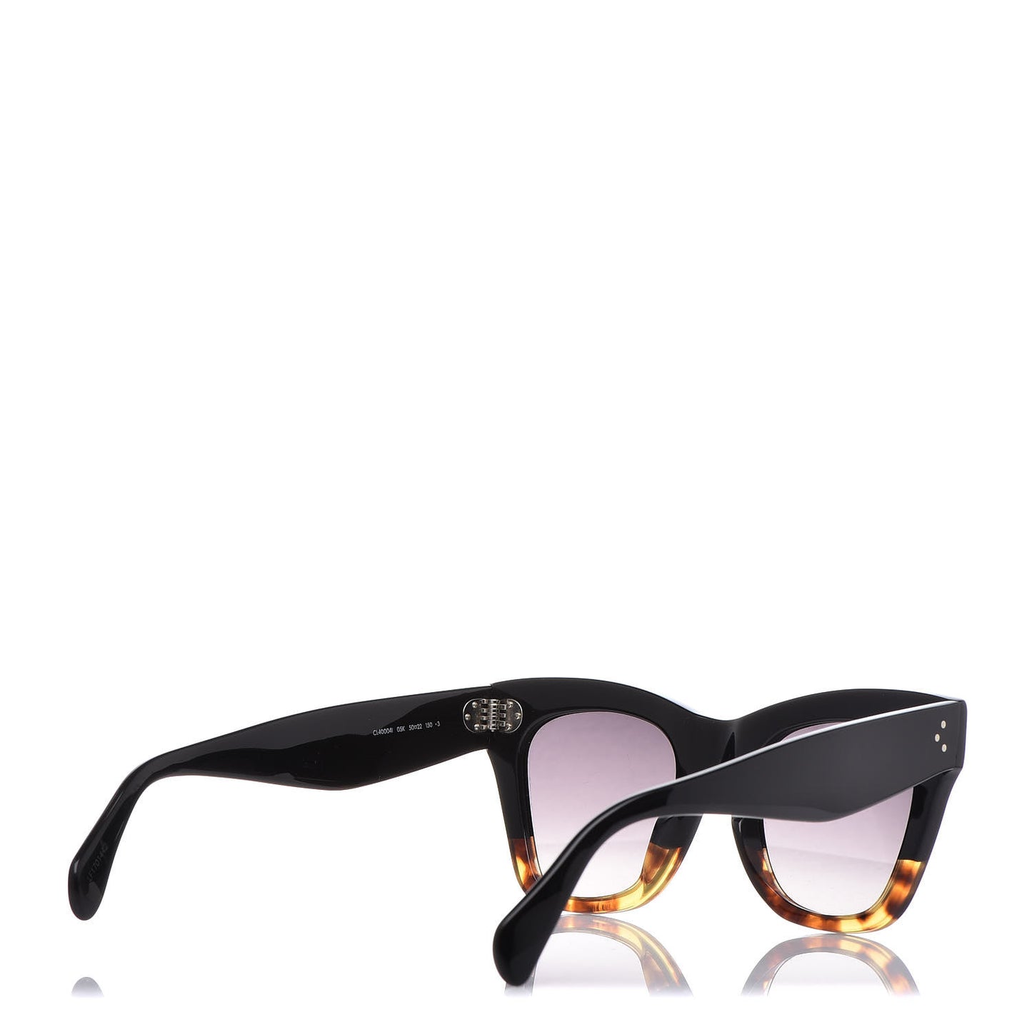 Acetate Cat Eye Sunglasses CL40004I Havana Black