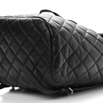 Chanel Lambskin Quilted Small Urban Spirit Backpack Black 6 of 11