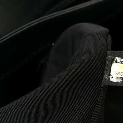 Chanel Patent New Medium Boy Reverso Flap Black 7 of 10