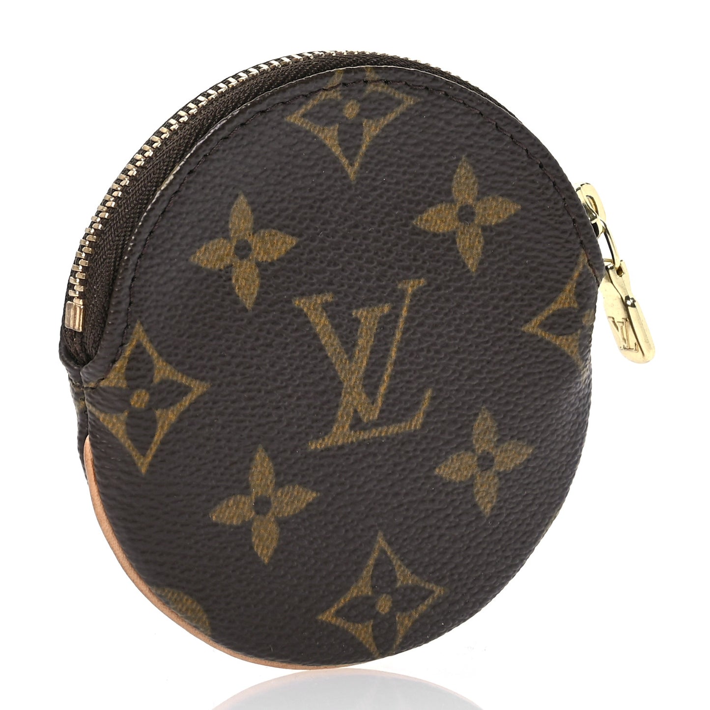 Monogram Round Coin Purse