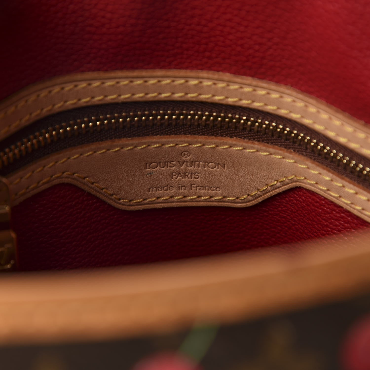 Louis Vuitton Monogram Cerises Bucket Bag 15 of 17