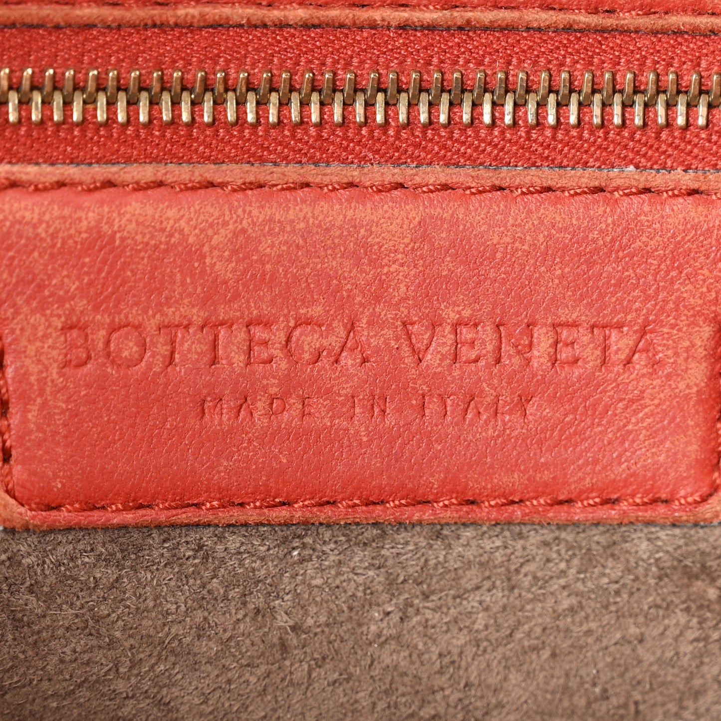 Nappa Intrecciato Large Veneta Hobo Brique