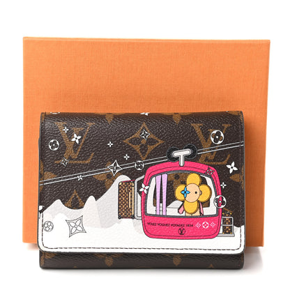 Louis Vuitton Monogram 2019 Christmas Animation Victorine Wallet Fuchsia 11 of 11