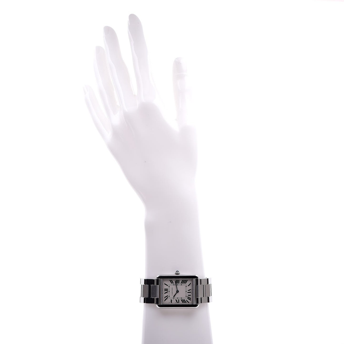 Stainless Steel 27mm Tank Solo Quartz Watch