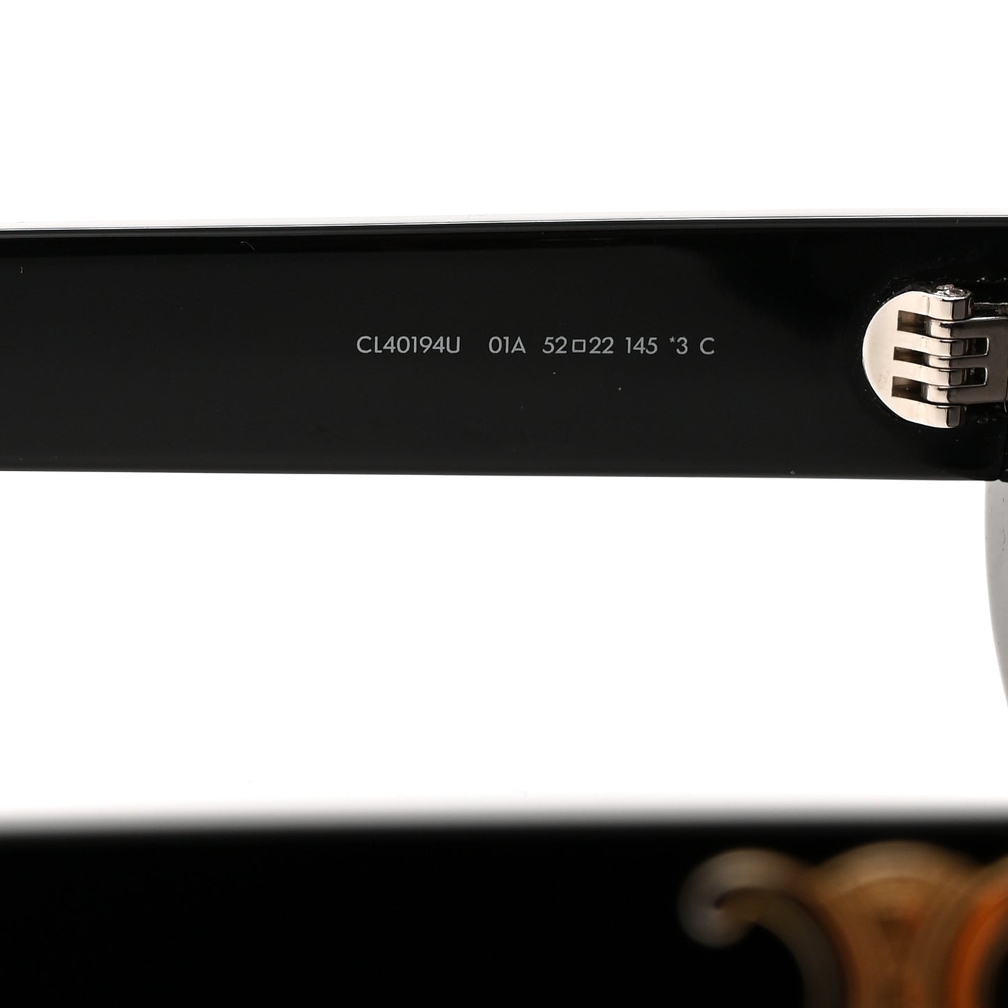 Acetate Triomphe 01 Sunglasses CL 40194U Black