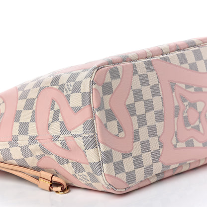 Louis Vuitton Damier Azur Tahitienne Neverfull MM 8 of 9