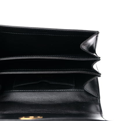 Christian Dior Calfskin Bee Clutch Black 5 of 10