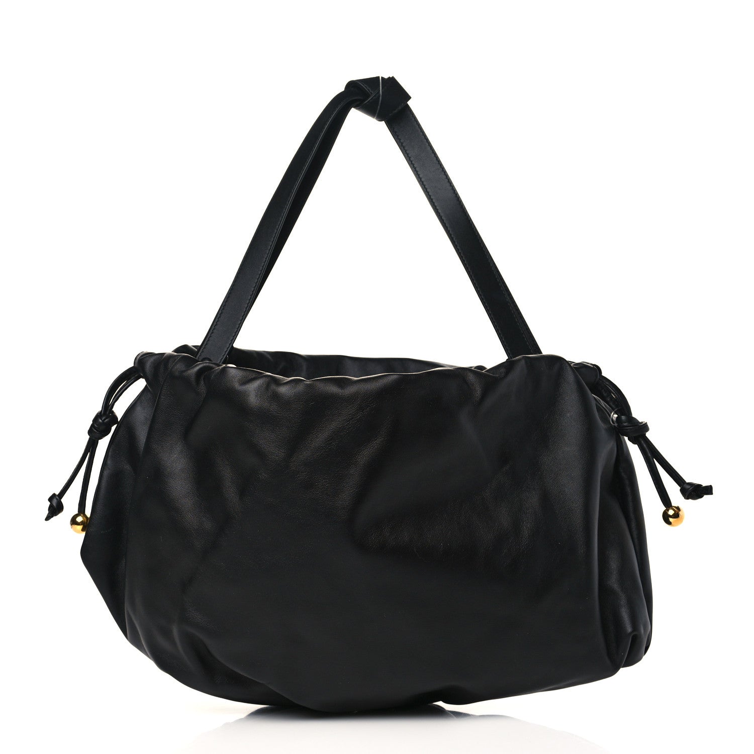 Bottega Veneta Nappa The Bulb Black 1 of 9