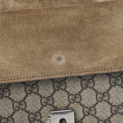 Gucci GG Supreme Monogram Mini Dionysus Shoulder Bag Taupe 8 of 11
