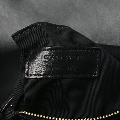 Saint Laurent Plunged Lambskin Calypso Black 7 of 10