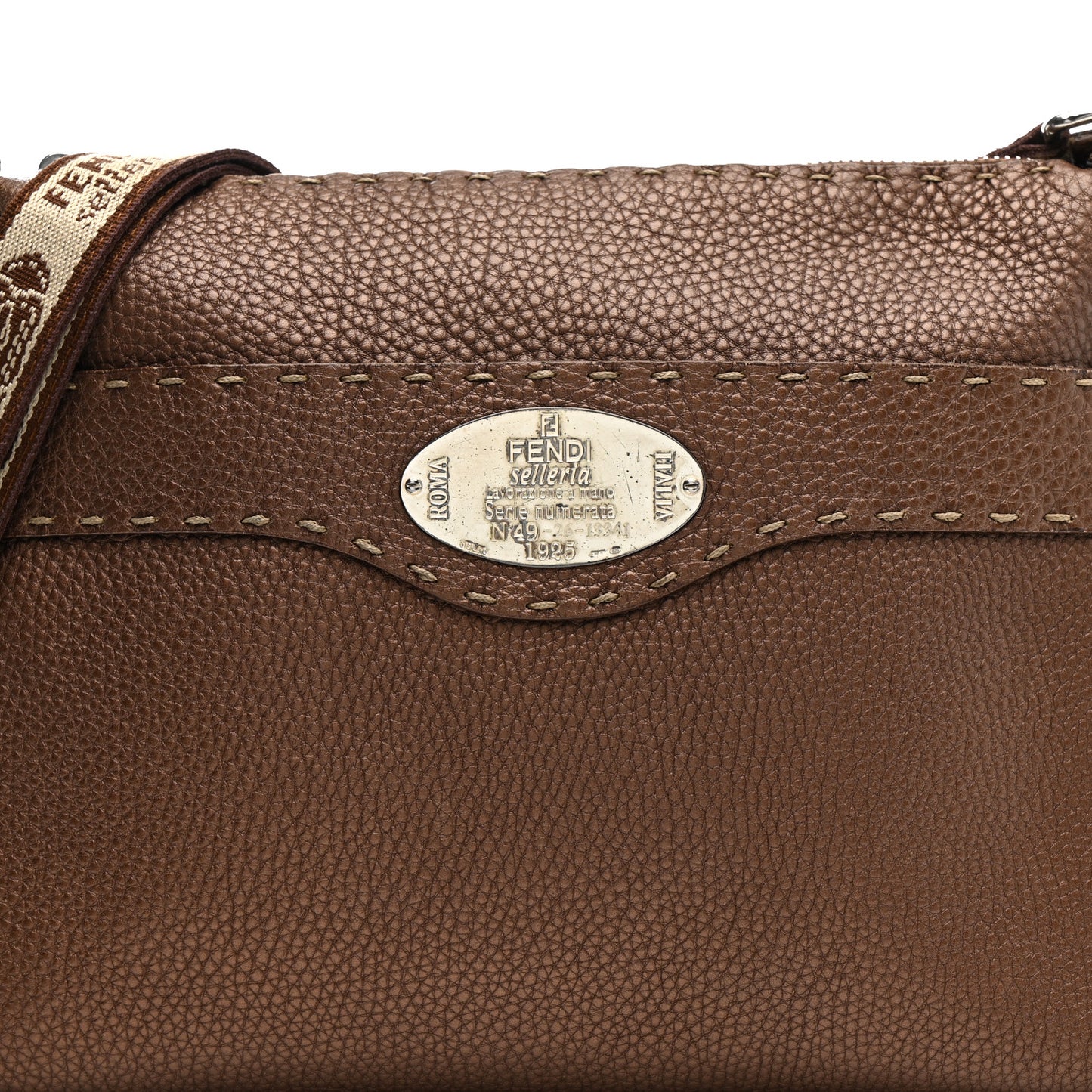 Cuoio Romano Selleria Messenger Bronze