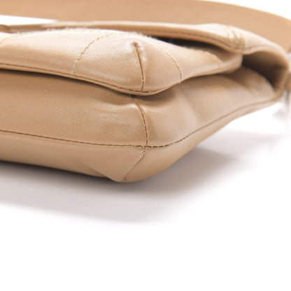Chanel Calfskin Square Stitched Mademoiselle Shoulder Bag Tan 10 of 16