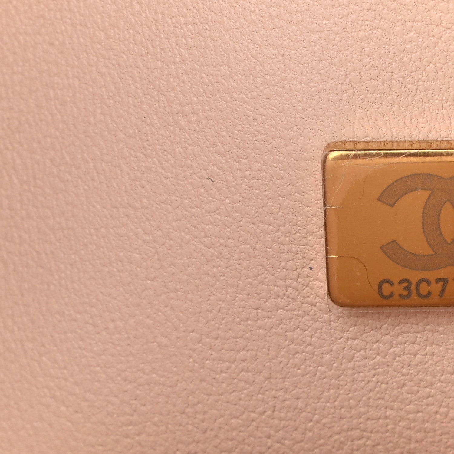 Chanel Caviar Quilted Medium Double Flap Light Beige 7 of 10