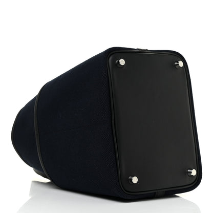 Hermes Toile Goeland Swift Cargo Picotin Lock 18 Bleu Marine 4 of 10