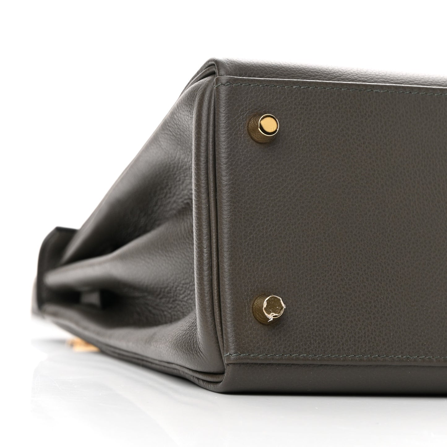 Evercolor Kelly Retourne 28 Vert De Gris