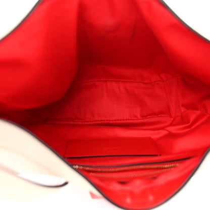 Christian Louboutin Grained Calfskin Carasky Shoulder Bag Feve 5 of 14