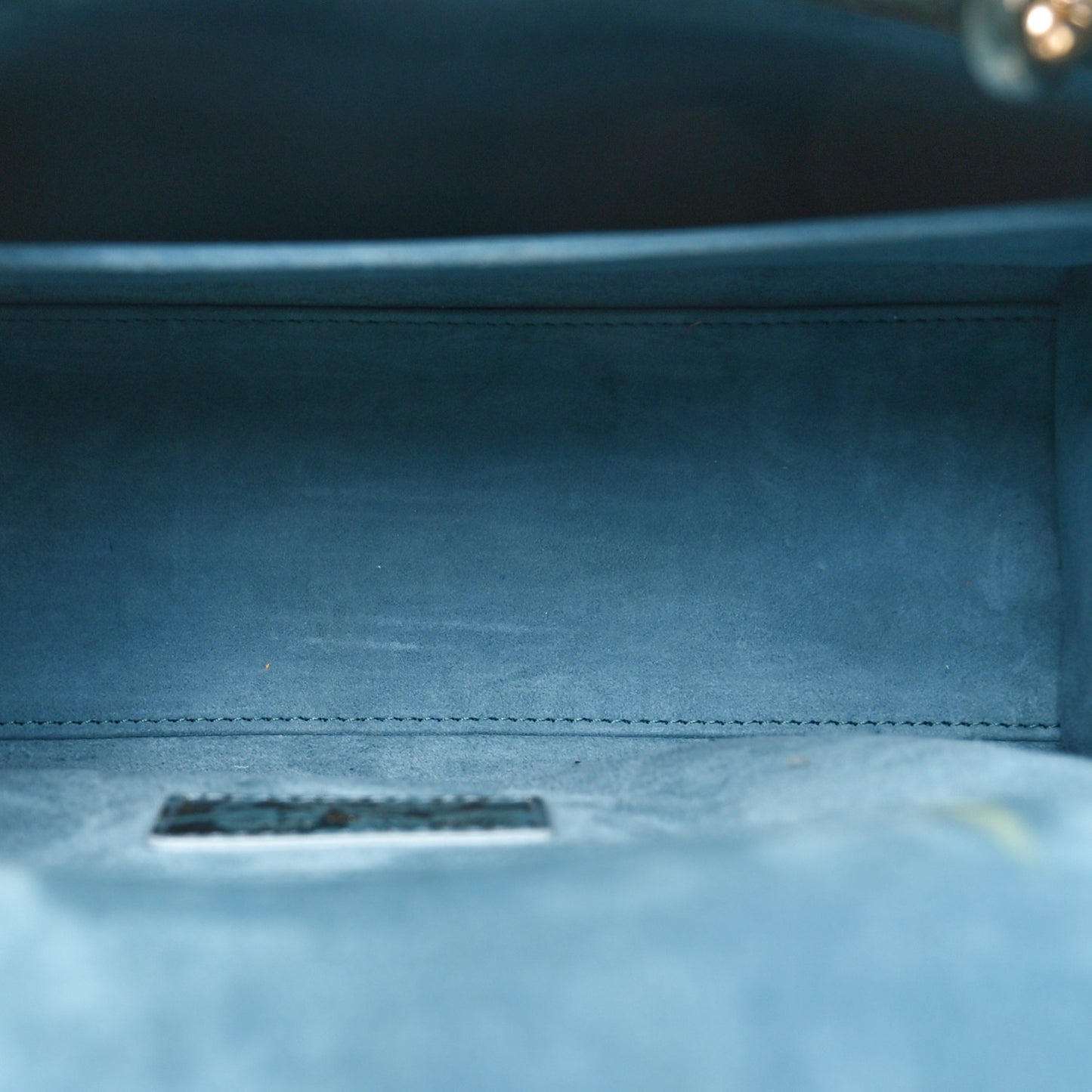 Metallic Calfskin Medium Brocart Lady Dior Multicolor