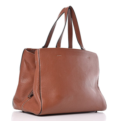 Marc Jacobs Grained Calfskin Maverick Tote Cognac 3 of 14