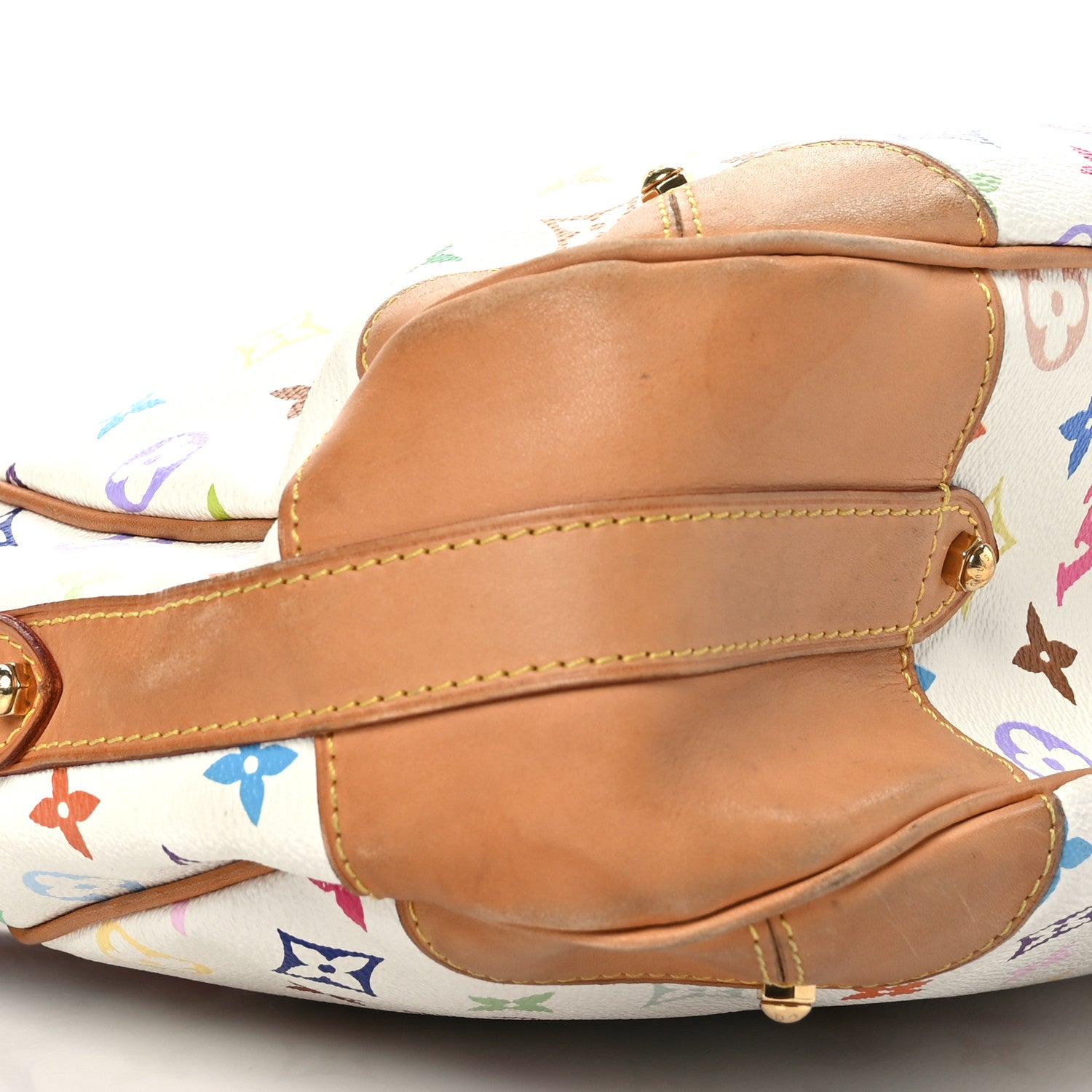 Louis Vuitton Monogram Multicolor Greta White 7 of 8