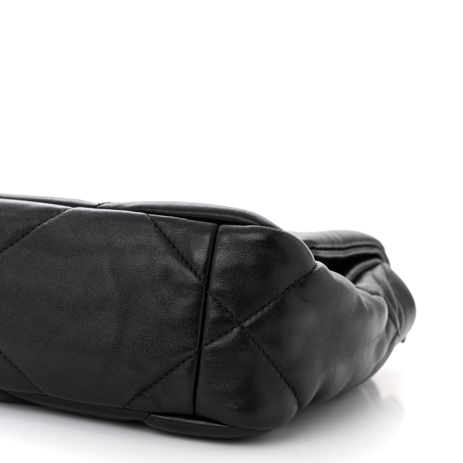 Chanel Lambskin Quilted Medium Chanel 19 Flap Black 10 of 11