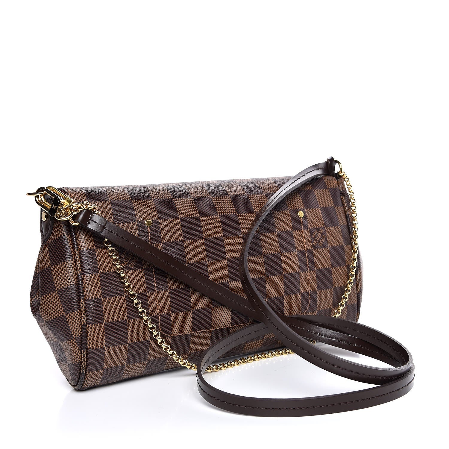 Louis Vuitton Damier Ebene Favorite MM 3 of 9