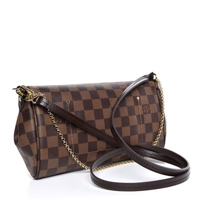 Louis Vuitton Damier Ebene Favorite MM 3 of 9