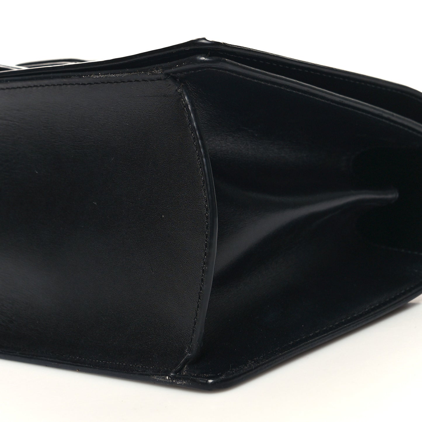 Calfskin Medium Barcelona Shoulder Bag Black